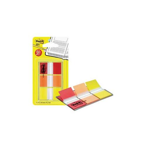 *Indeksi 3M Post-it 24x43mm | 3M680ROY