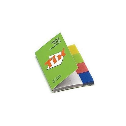 *Indeksi AERO Tix plast. 20x50mm 4