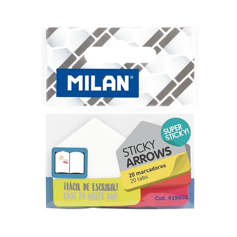 *Indeksi Supper Sticky Arrows 20gab. |
