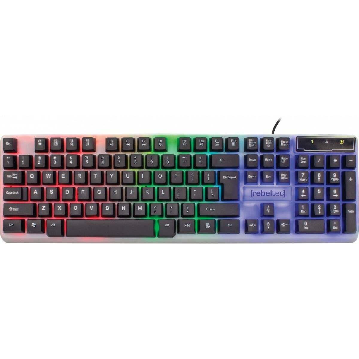 Rebeltec gaming keyboard NEON | RBLKLA00040