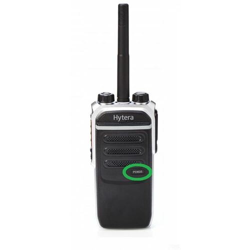 Hytera PD605 model label (small for
