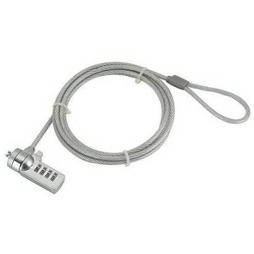 Gembird LK-CL-01 cable lock Silver |