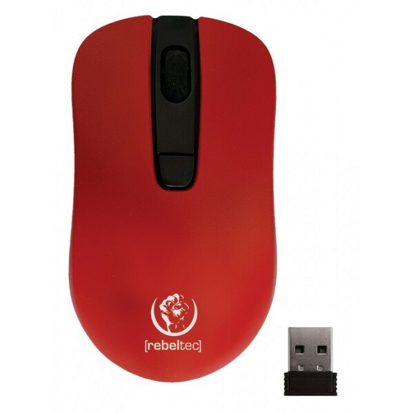 Rebeltec wireless mouse STAR red |