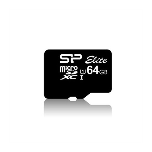 SILICON POWER microSDXC 64GB CL10/UHS-1 40/15
