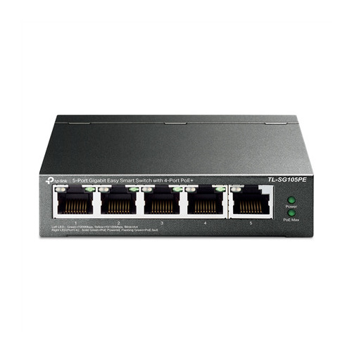 TP-LINK TL-SG105PE 4P PoE+ Smart Switch