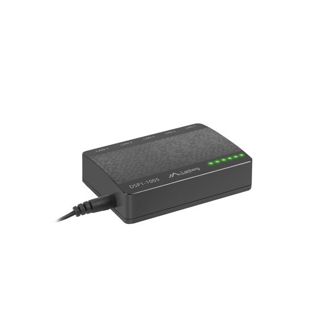 Lanberg DSP1-1005 network switch Unmanaged Gigabit