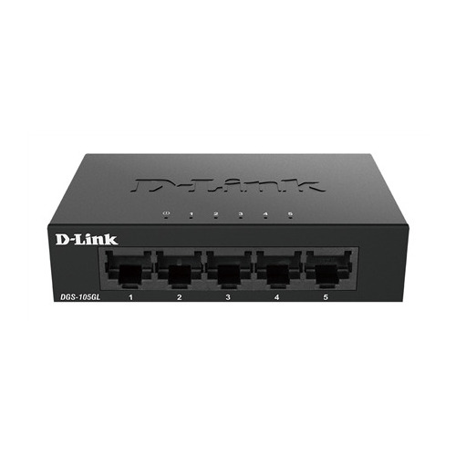 D-Link DGS-105GL/E tīkla pārslēgs Nepārvaldīts Gigabit