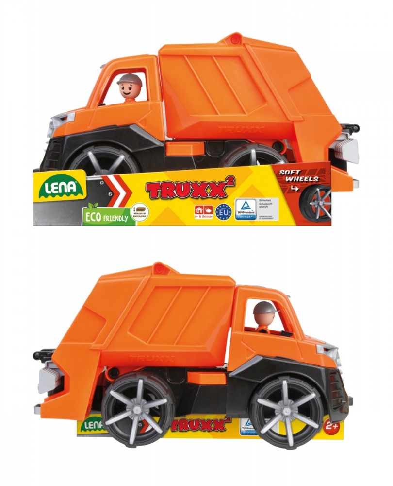 Lena Vehicle Truxx2 Garbage Truck presenter