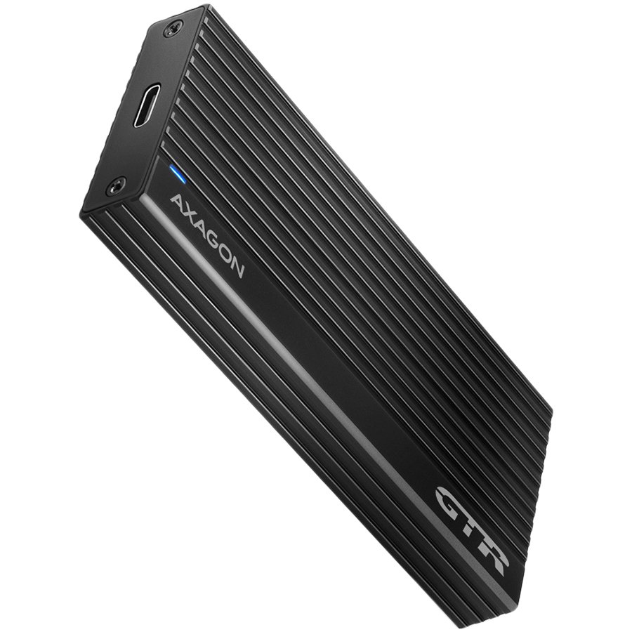 Superfast external AXAGON EEM2-GTR THIN RIB
