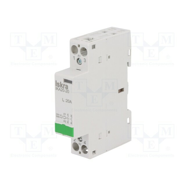 ISKRA Contactor: 2-pole installation; 20A; 230VAC