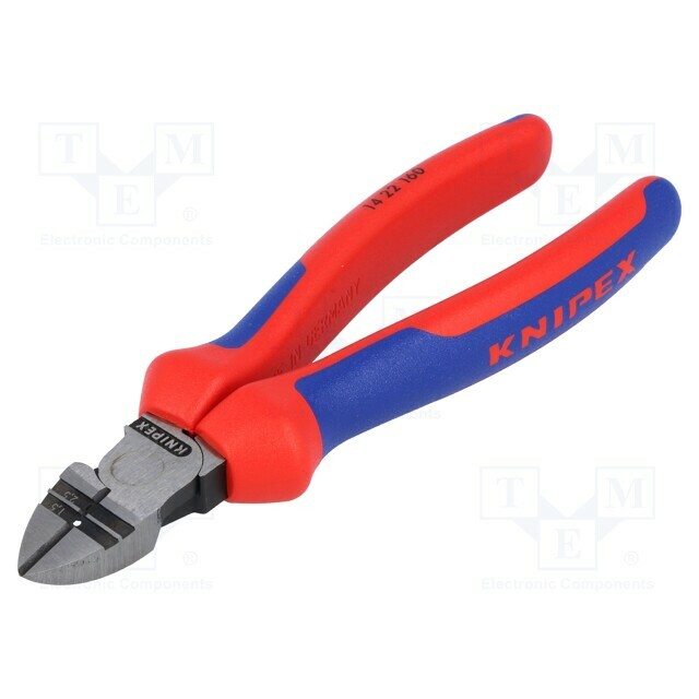 KNIPEX Side,for wire stripping; 160mm