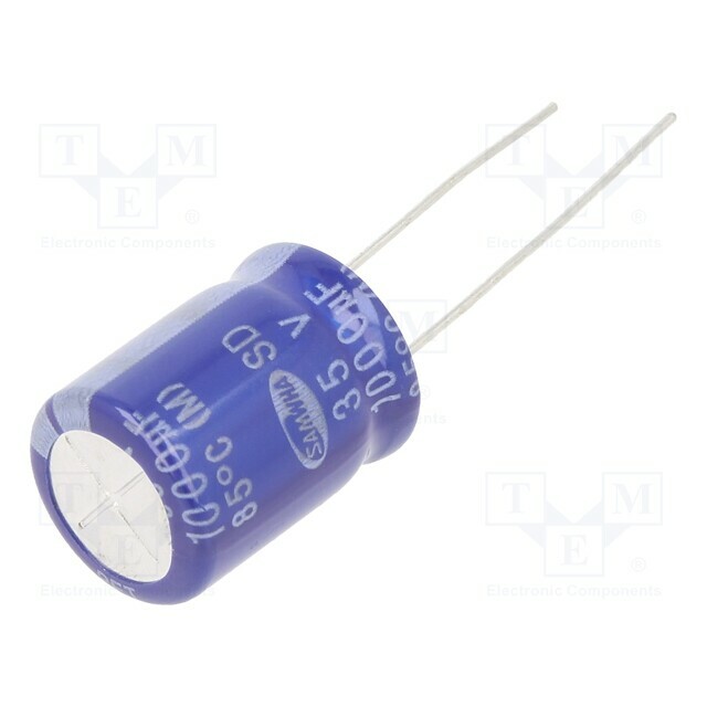 SAMWHA Capacitor: electrolytic; THT; 1000uF; 35VDC