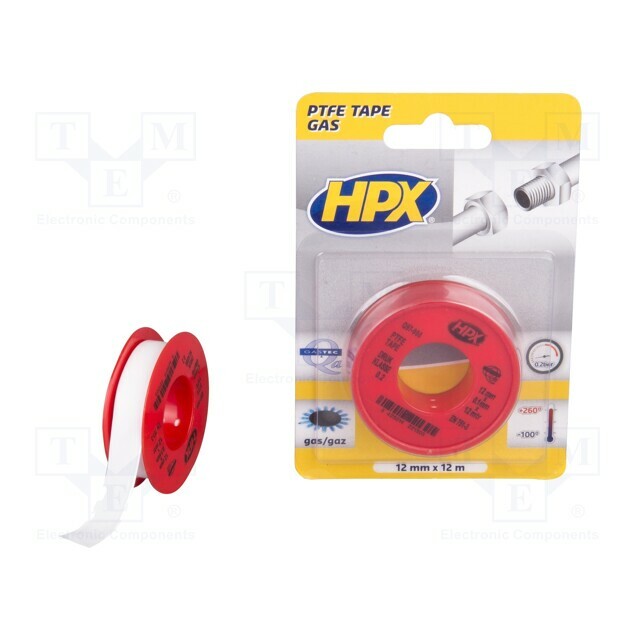 Tape: sealing; W: 12mm; L: 12m