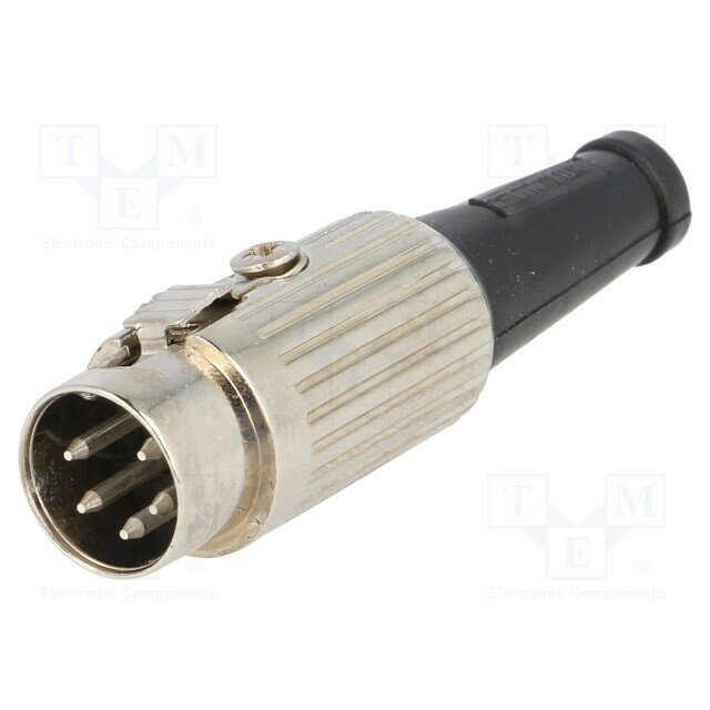 DELTRON Connector: DIN; plug; male; PIN: