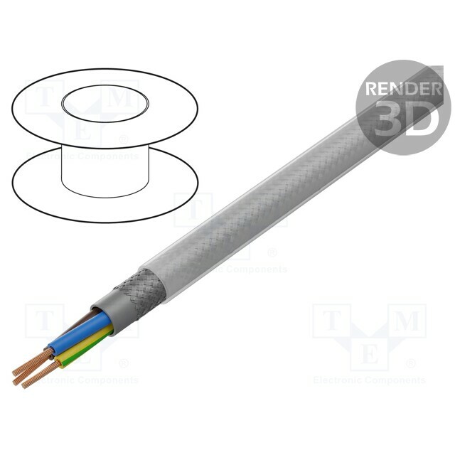 HELU Wire; Y-CY-JB; Y-CY-JB; 3G1.5mm2