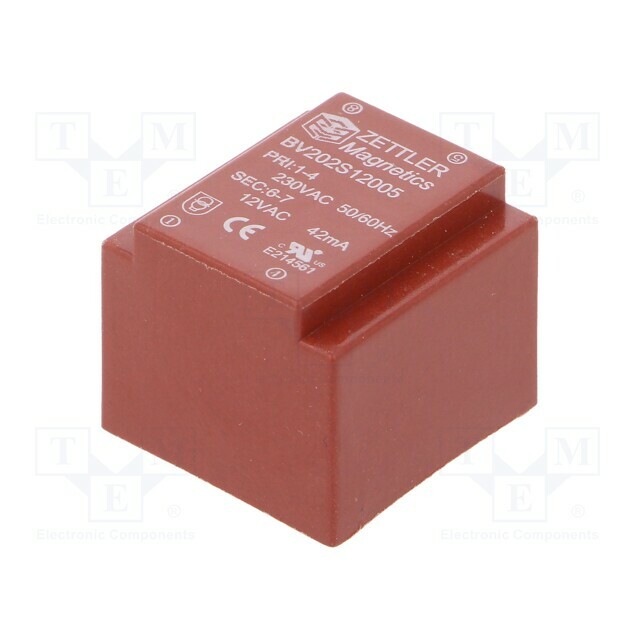 ZETTLER Transformer: encapsulated; 0.5VA; 230VAC