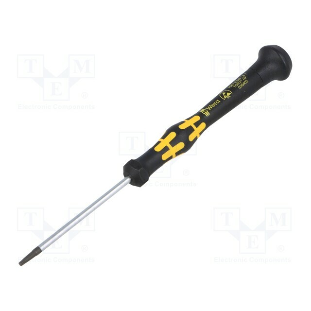 Screwdriver: precision; Torx®; TX07; Blade length: