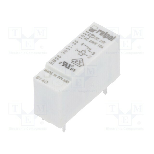 RELPOL Relay: electromagnetic; Ucoil: 24VDC; SPST-NC
