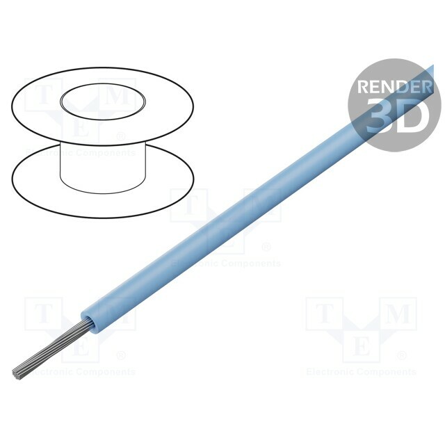 BELDEN Wire; stranded; Cu; 30AWG; TFE