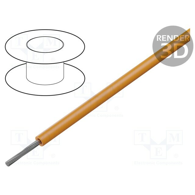 BELDEN Wire; stranded; Cu; 20AWG; TFE