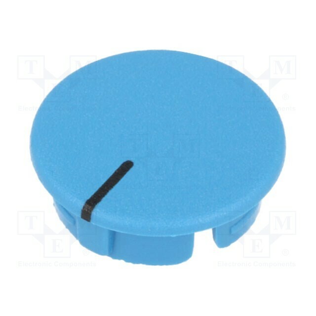 OKW Cap; ABS; blue; push-in; Pointer: