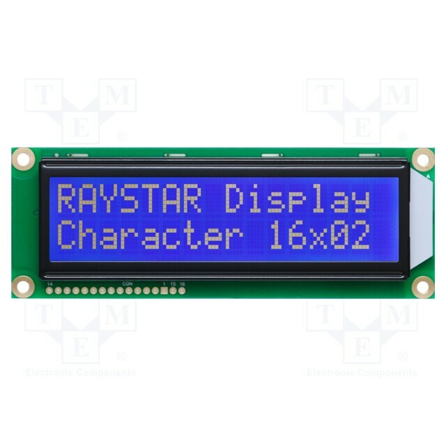 RAYSTAR OPTRONICS Display: LCD; alphanumeric; STN