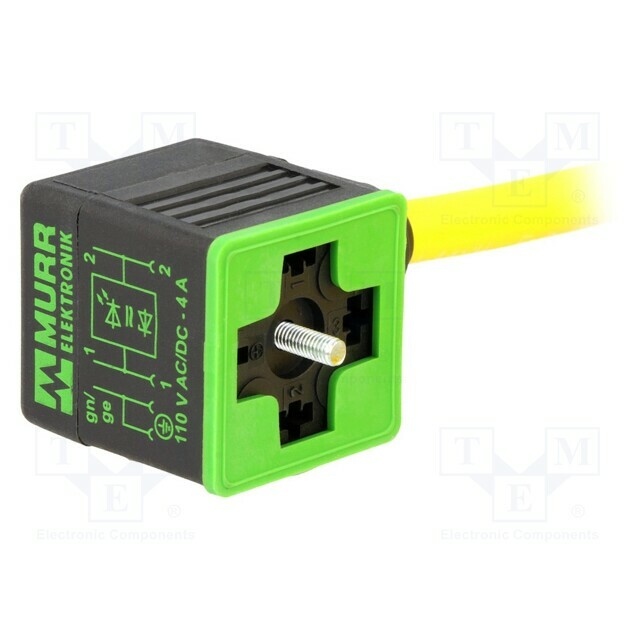 MURR ELEKTRONIK Valve connector; plug; Type: