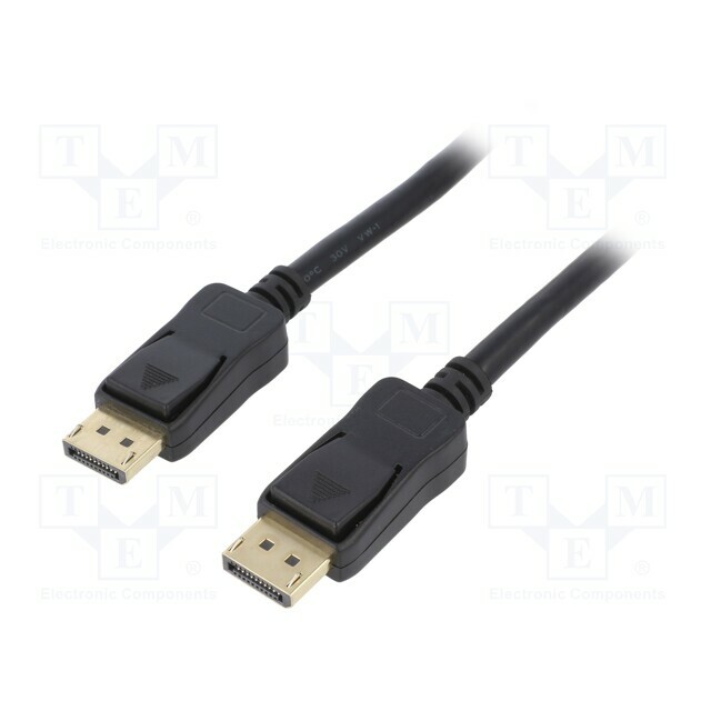 Cable; DisplayPort plug,both sides; 8K