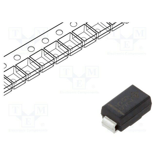 VISHAY Diode: Schottky rectifying; SMA; SMD