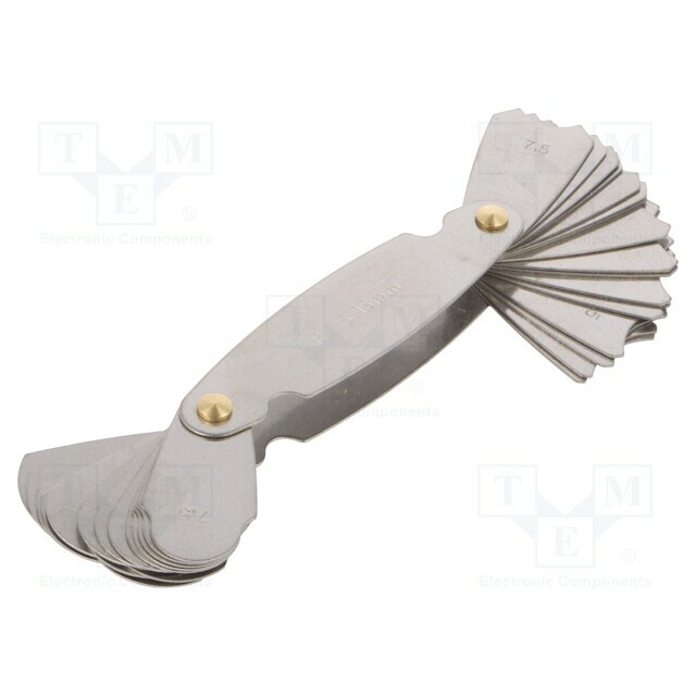 SCALA Radius gauges; Range: 7,5÷15
