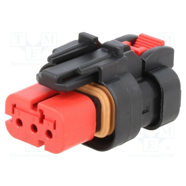TE CONNECTIVITY Connector: automotive; plug; male