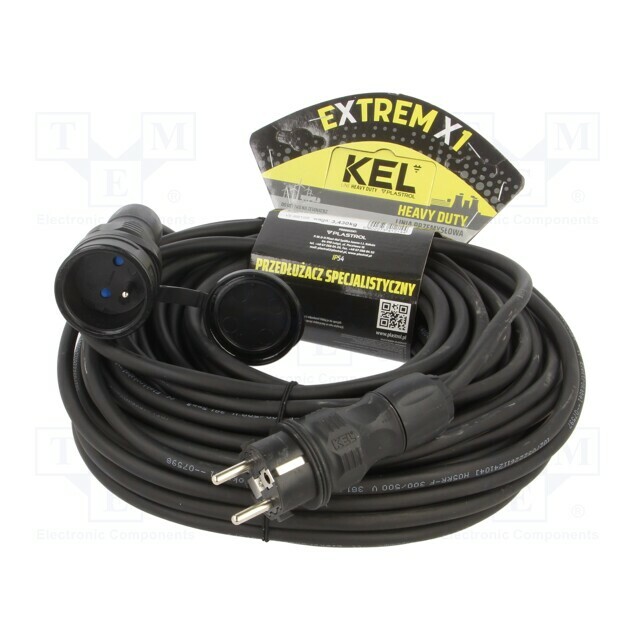 KEL Extension lead; H05RR-F; 3G1.5mm2