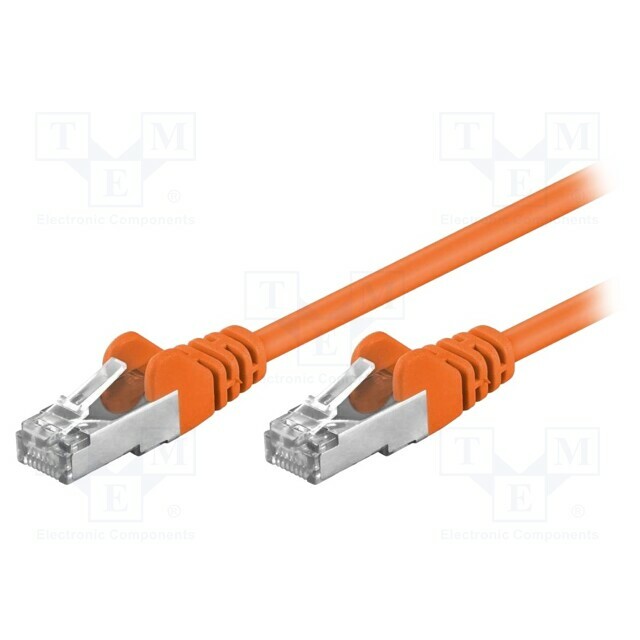 GOOBAY Patch cord; F/UTP; Cat 5e