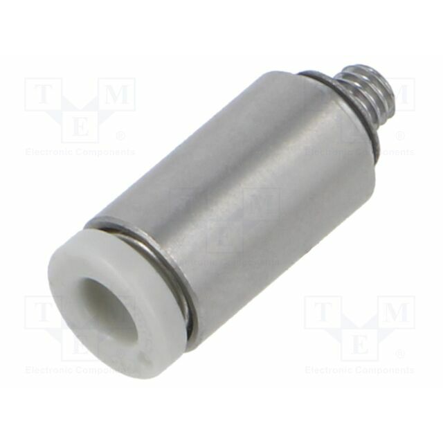 SMC Push-in fitting; threaded,straight; -1÷10bar