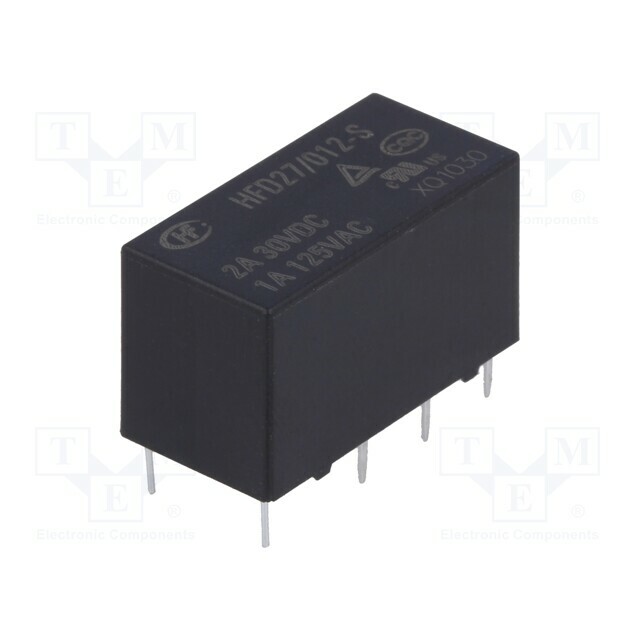 HONGFA RELAY Relay: electromagnetic; Ucoil: 12VDC