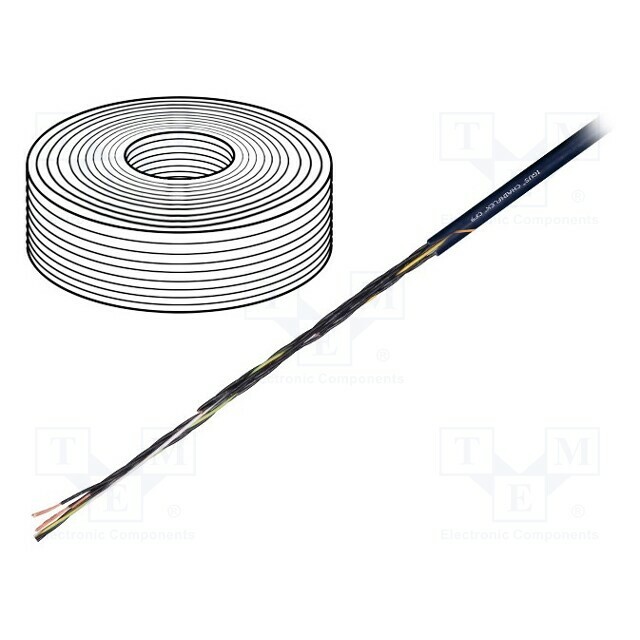 IGUS Wire: control cable; 4x0.34mm2