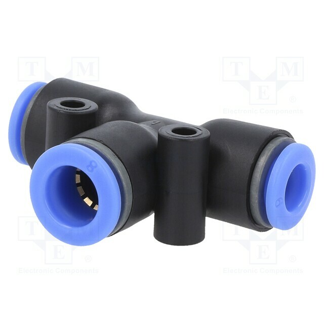 PNEUMAT Push-in fitting; reductive,T-tap splitter