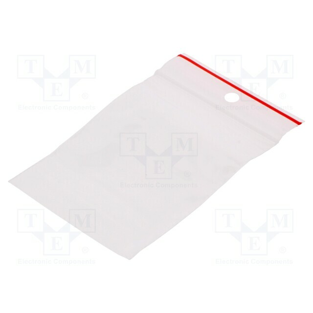PLAST Self-seal bag; L: 70mm; Width: