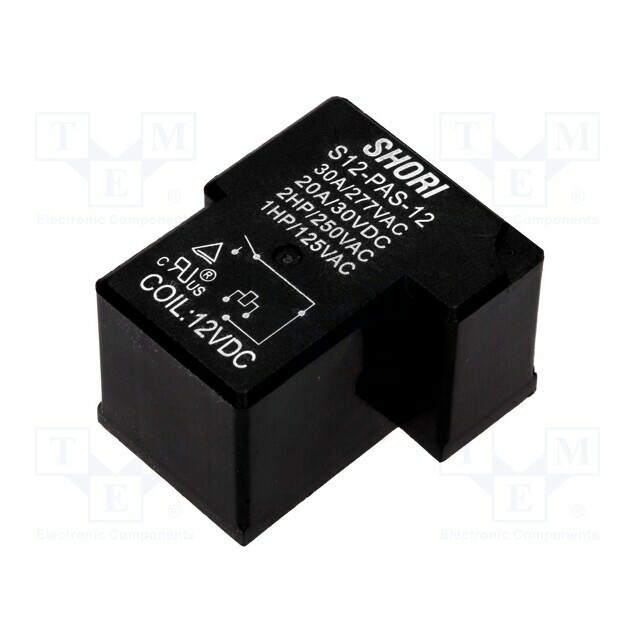 SHORI ELECTRIC Relay: electromagnetic; Ucoil: 12VDC