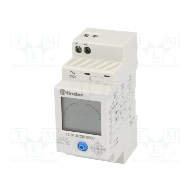 FINDER Timer; SPDT; 230VAC; for DIN