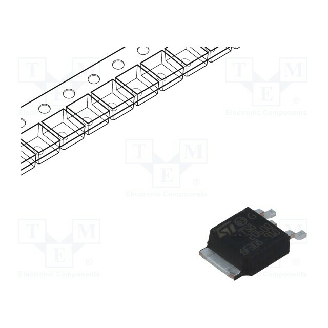 STMICROELECTRONICS Thyristor: standard; 600V; Ifmax: 8A