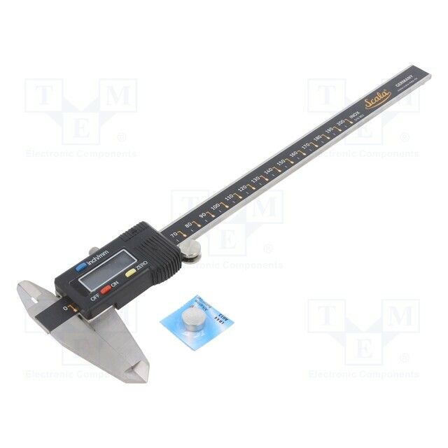 SCALA Calliper; L: 200mm; with digital