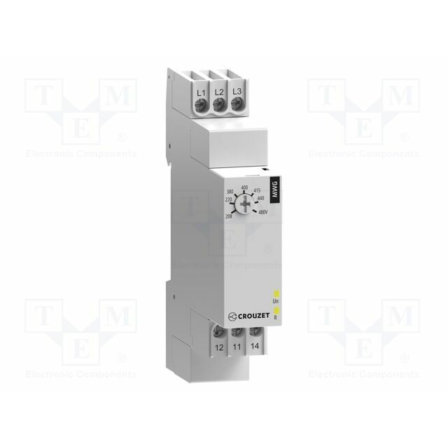 Voltage monitoring relay; phase sequence,phase