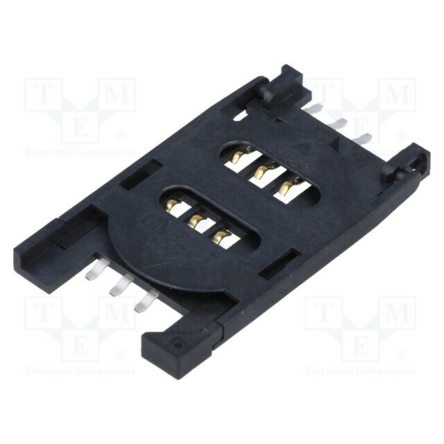 ATTEND Connector: for cards; SIM; with