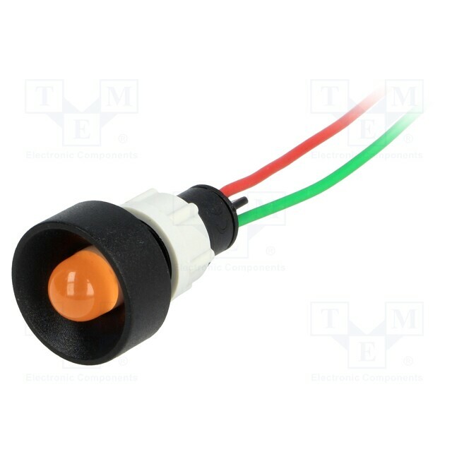 POLAM-ELTA Indicator: LED; recessed; orange; 24VDC