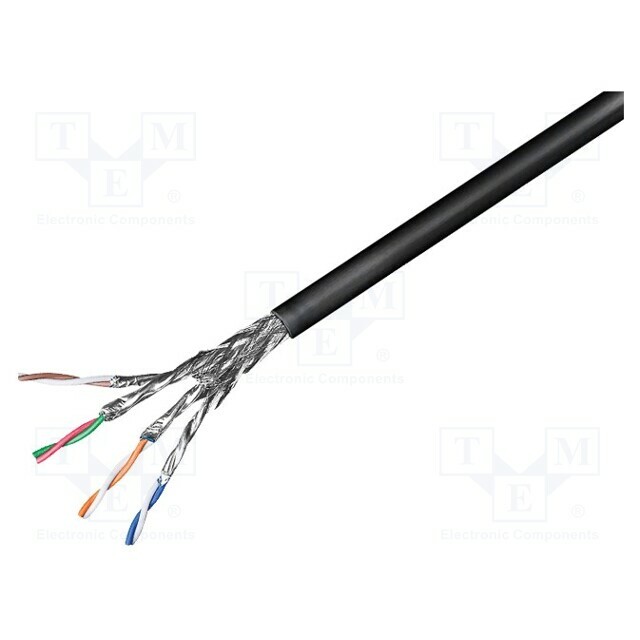 GOOBAY Wire; S/FTP; Cat 6; 4x2x23AWG