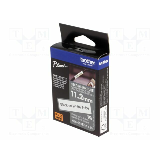 BROTHER Heat shrink markers; 11.2mm
