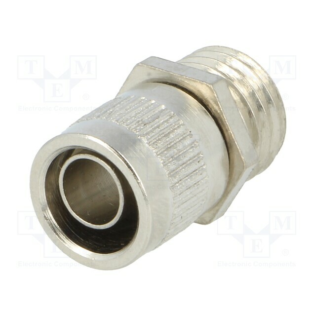 HELLERMANNTYTON Straight terminal connector; Thread: metric
