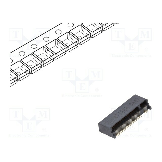 ATTEND Connector: M.2 (NGFF); horizontal