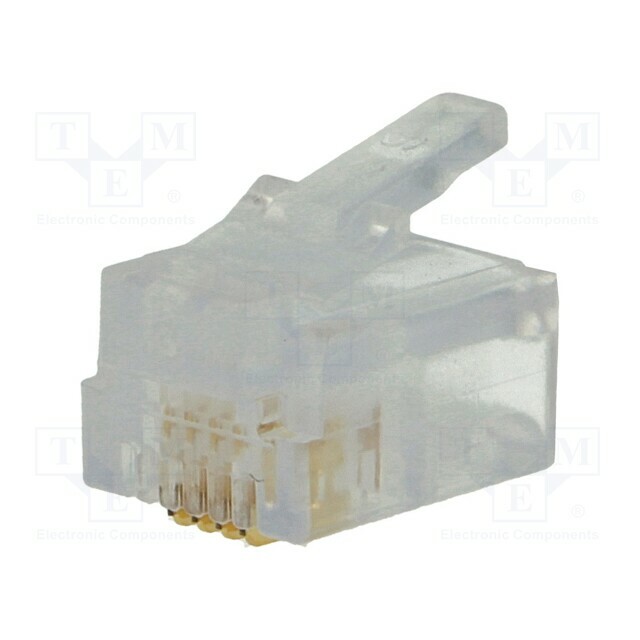 BEL FUSE Connector: RJ11; plug; PIN:
